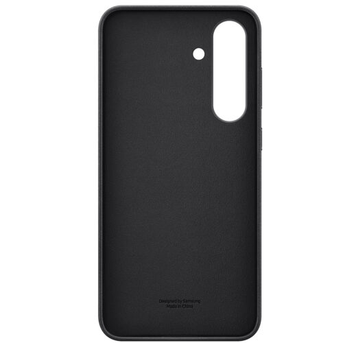 Capac protectie spate Samsung Kindsuit (Leather) Case pentru Galaxy S25 FE (S731), Black - imagine 3