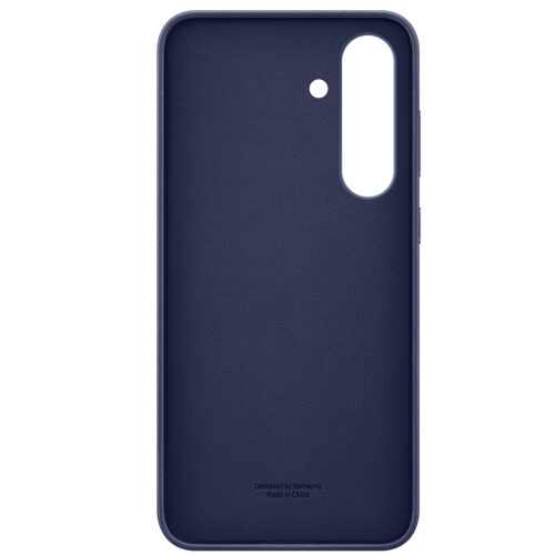 Capac protectie spate Samsung Kindsuit (Leather) Case pentru Galaxy S25 FE (S731), Dark Blue - imagine 3