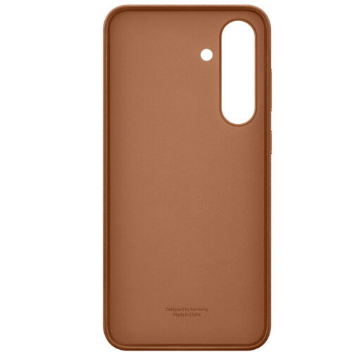 Capac protectie spate Samsung Kindsuit (Leather) Case pentru Galaxy S25 FE (S731), Tan - imagine 4
