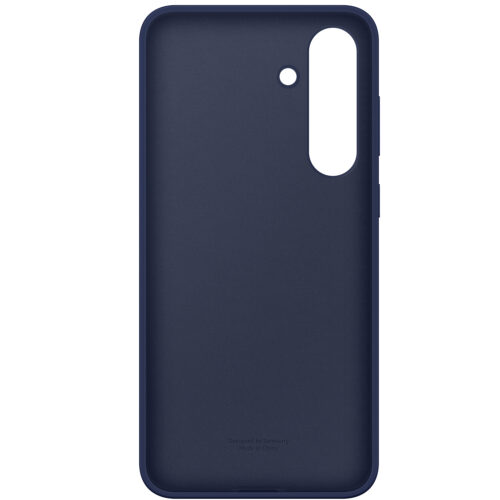 Capac protectie spate Samsung Silicone Case pentru Galaxy S25 FE (S731), Dark Blue - imagine 4