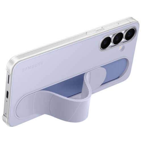 Capac protectie spate Samsung Standing Grip Case pentru Galaxy S25 FE (S731), Light Blue - imagine 4