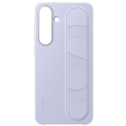 Capac protectie spate Samsung Standing Grip Case pentru Galaxy S25 FE (S731), Light Blue - imagine 5