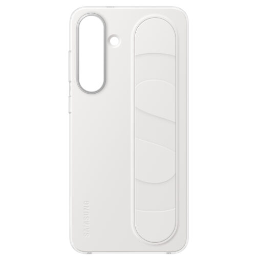 Capac protectie spate Samsung Standing Grip Case pentru Galaxy S25 FE (S731), White - imagine 4
