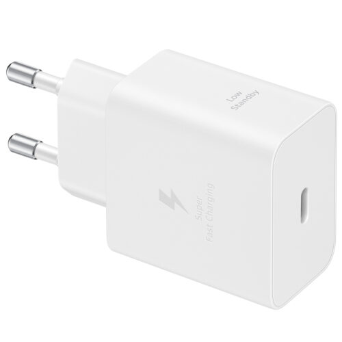 Incarcator retea Samsung Super Fast Charger 45W, Low Standby, port USB Type-C, cablu Type-C - Type-C(5A) inclus , EP-T4511X White - imagine 4