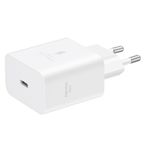 Incarcator retea Samsung Super Fast Charger 45W, Low Standby, port USB Type-C, fara cablu, EP-T4511N White - imagine 3