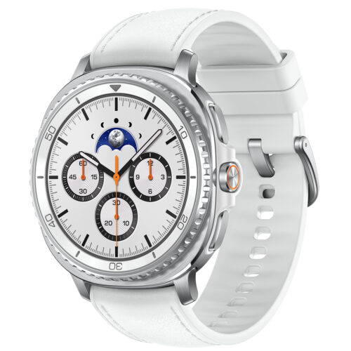 Smartwatch Samsung Galaxy Watch8 Classic 46mm LTE, White - imagine 4
