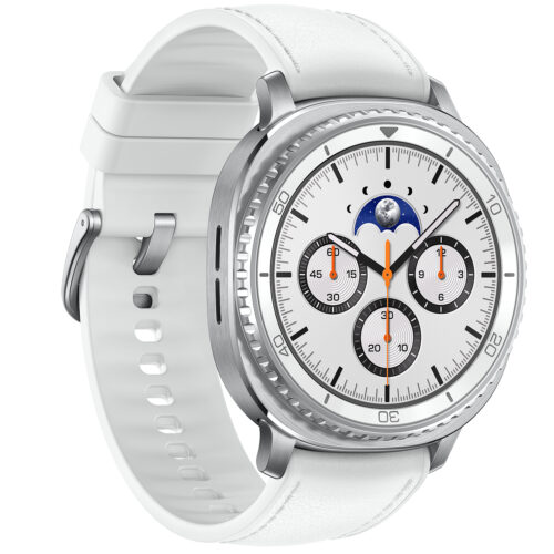 Smartwatch Samsung Galaxy Watch8 Classic 46mm LTE, White - imagine 3