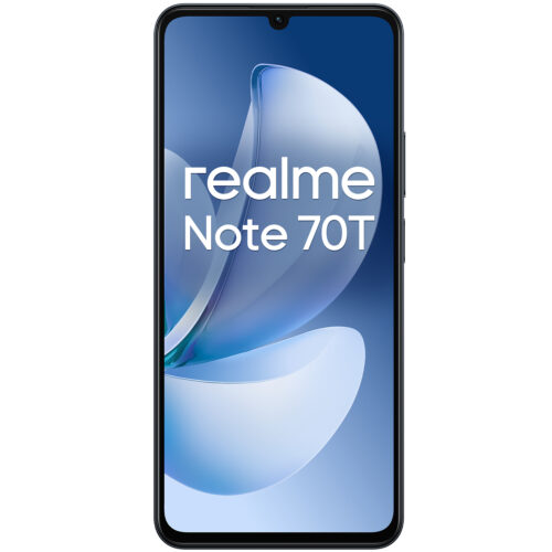 Telefon mobil Dual SIM Realme Note 70T, Octa Core 1.8 GHz, 64 GB + 4 GB RAM, LTE, Obsidian Black - imagine 3
