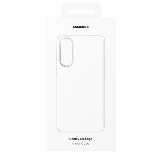 Capac protectie spate Samsung Clear Case pentru Galaxy S25 Edge (S937), Transparent - imagine 6
