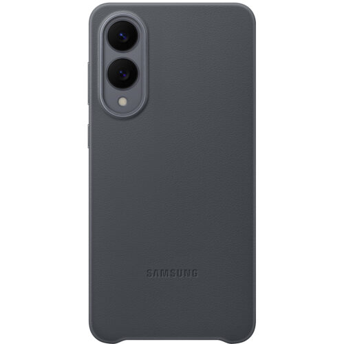 Capac protectie spate Samsung Kindsuit (Leather) Case pentru Galaxy S25 Edge (S937), Black - imagine 4
