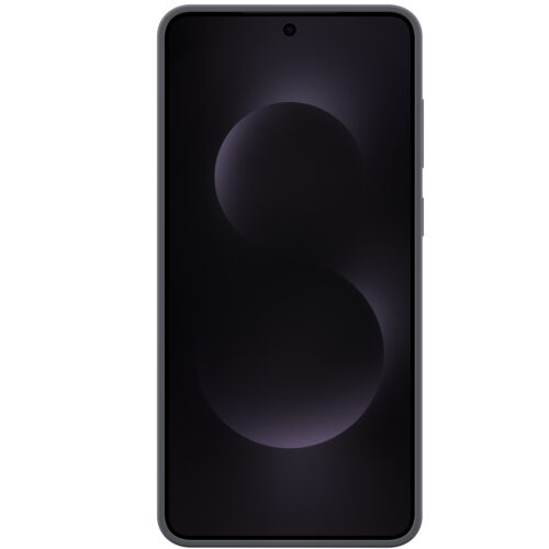 Capac protectie spate Samsung Silicone Case pentru Galaxy S25 Edge (S937), Black - imagine 3