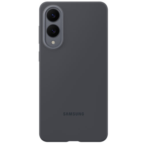 Capac protectie spate Samsung Silicone Case pentru Galaxy S25 Edge (S937), Black - imagine 5
