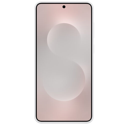Capac protectie spate Samsung Silicone Case pentru Galaxy S25 Edge (S937), Light Gray - imagine 4