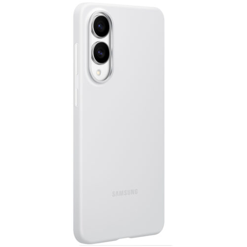 Capac protectie spate Samsung Silicone Case pentru Galaxy S25 Edge (S937), Light Gray - imagine 3