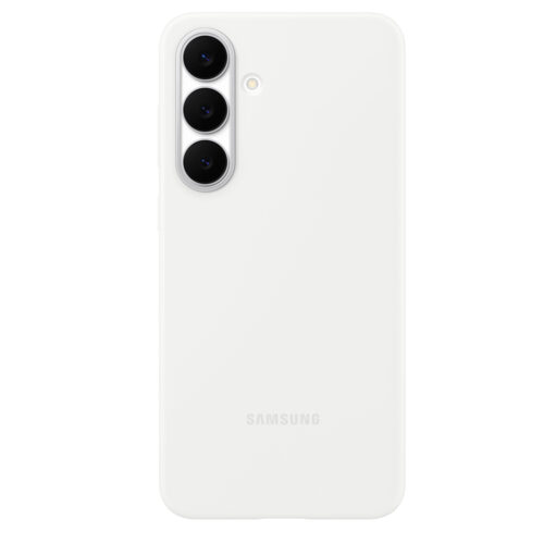 Capac protectie spate Samsung Silicone Case pentru Galaxy S25 FE (S731), White - imagine 6