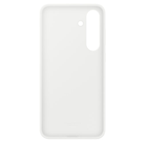Capac protectie spate Samsung Silicone Case pentru Galaxy S25 FE (S731), White - imagine 3