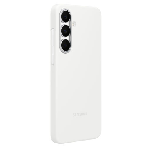 Capac protectie spate Samsung Silicone Case pentru Galaxy S25 FE (S731), White - imagine 4