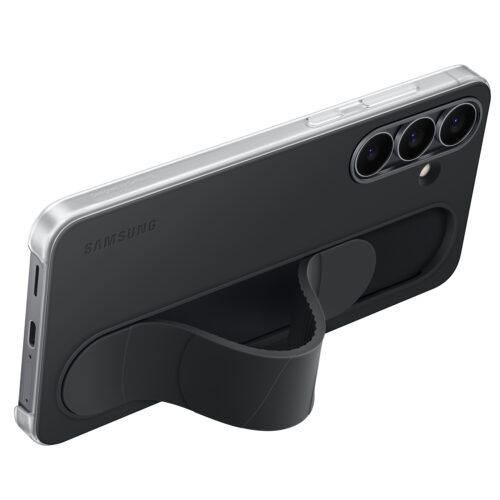 Capac protectie spate Samsung Standing Grip Case pentru Galaxy S25 FE (S731), Black - imagine 4