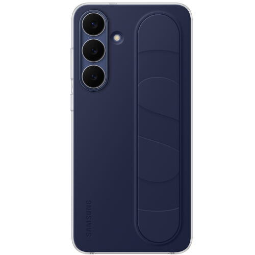 Capac protectie spate Samsung Standing Grip Case pentru Galaxy S25 FE (S731), Dark Blue - imagine 5