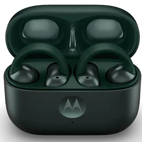 Casti Bluetooth Stereo motorola MOTO Buds Loop, True Wireless, Sound by Bose, tip “In-Ear”, PANTONE Trekking Green - imagine 6