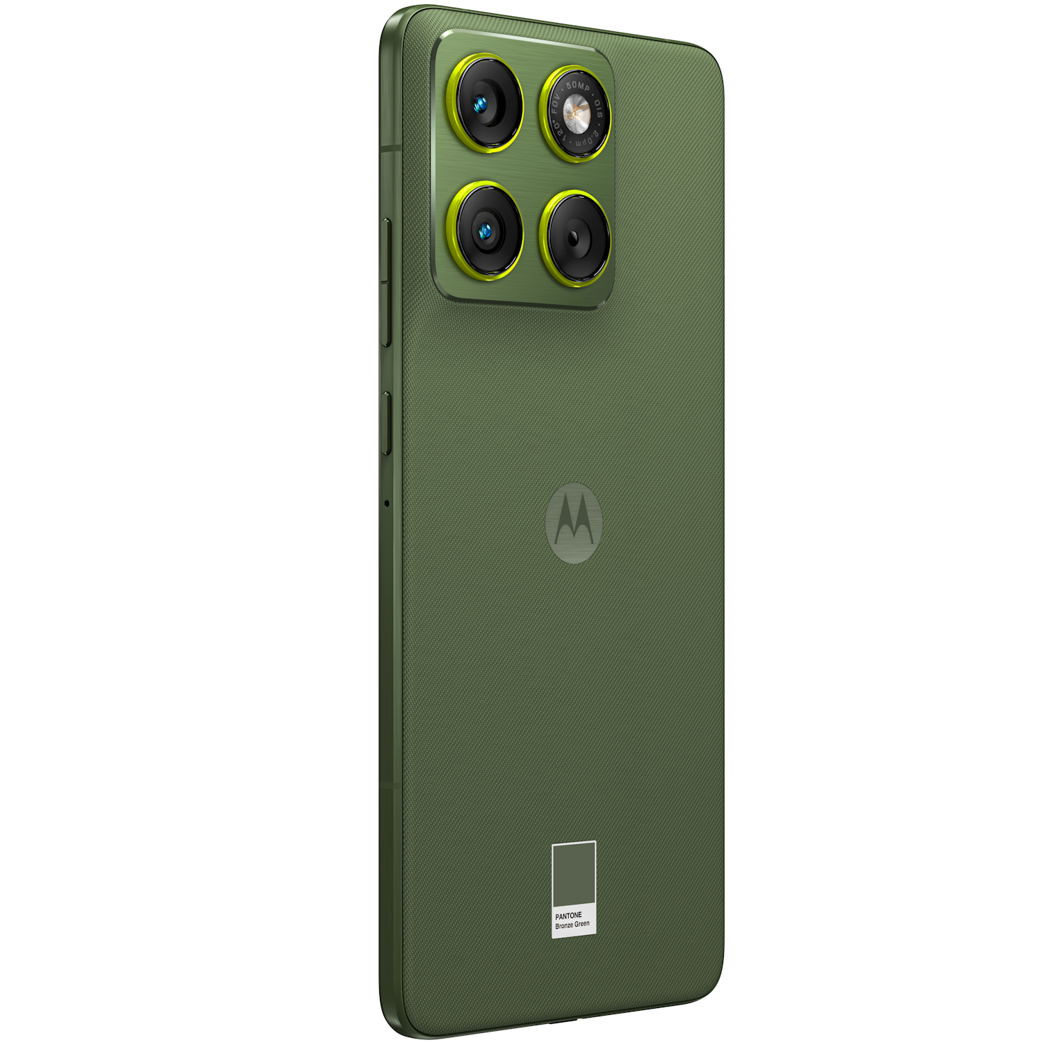 Telefon mobil Dual SIM Motorola Edge 70, 5G, Octa Core 2.8 GHz, 512 GB + 12 GB RAM, PANTONE Bronze Green - imagine 5
