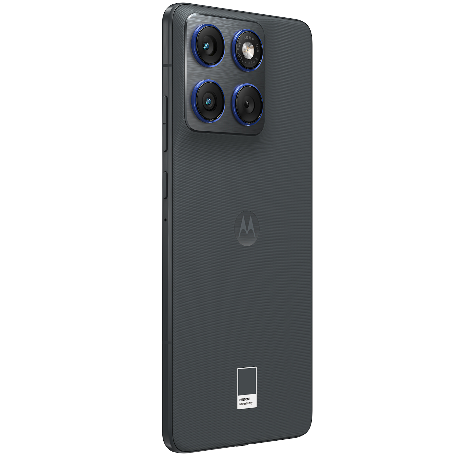 Telefon mobil Dual SIM Motorola Edge 70, 5G, Octa Core 2.8 GHz, 512 GB + 12 GB RAM, PANTONE Gadget Grey - imagine 5