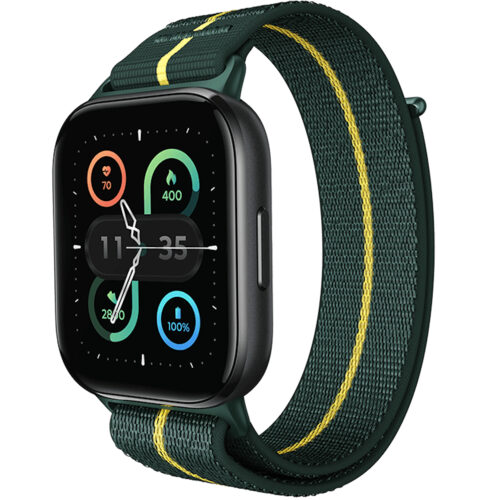 Smartwatch moto Watch Fit, GPS, Heart Rate Monitor, PANTONE Trekking Green - imagine 5