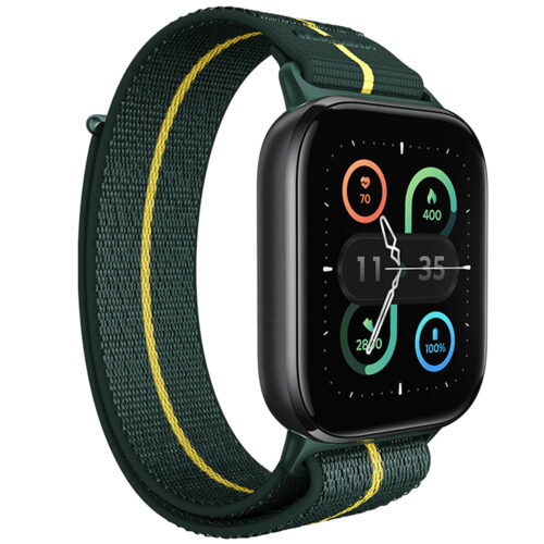 Smartwatch moto Watch Fit, GPS, Heart Rate Monitor, PANTONE Trekking Green - imagine 3