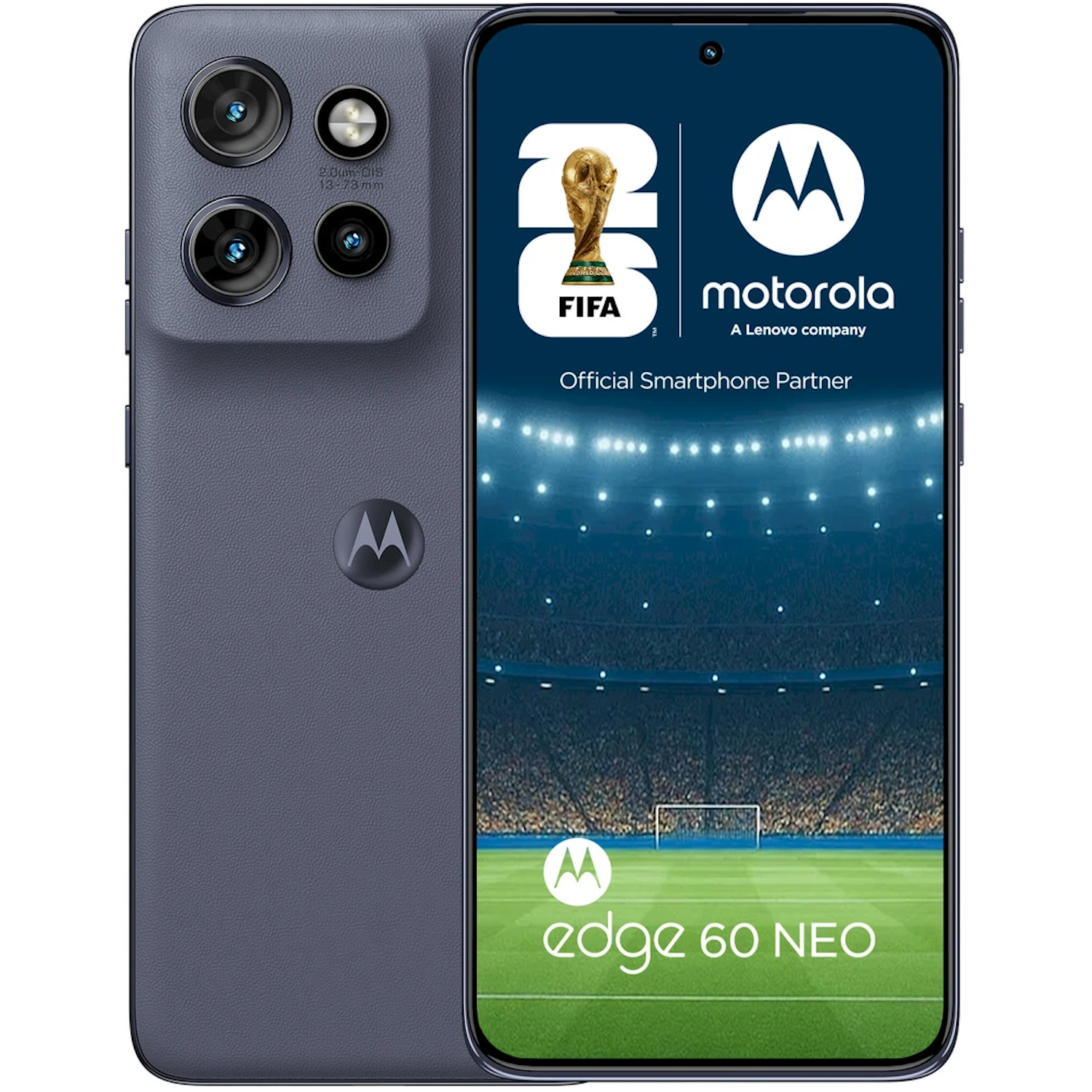 Telefon mobil Dual SIM Motorola Edge 60 NEO, 5G, Octa Core 2.6 GHz, 256 GB + 12 GB RAM, PANTONE Grisaille