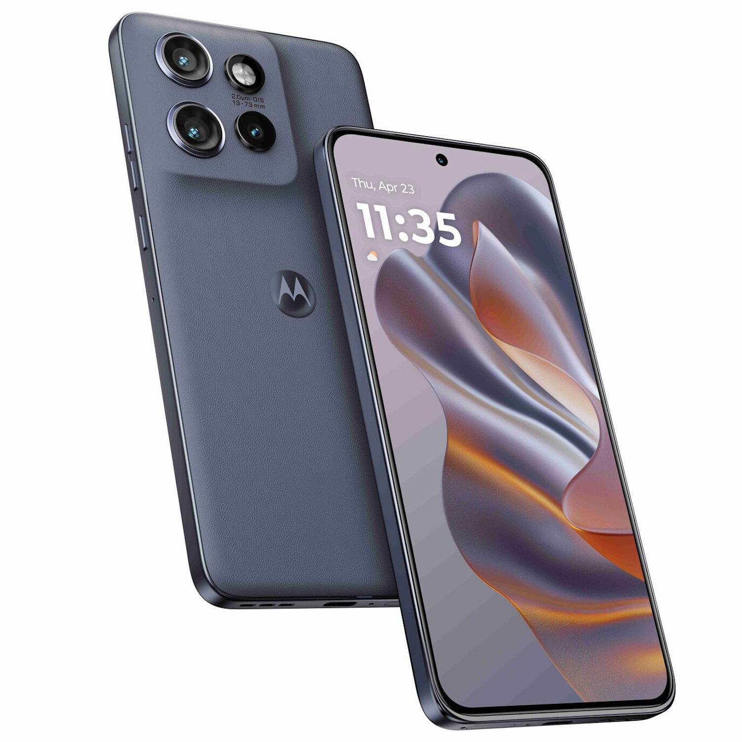 Telefon mobil Dual SIM Motorola Edge 60 NEO, 5G, Octa Core 2.6 GHz, 256 GB + 12 GB RAM, PANTONE Grisaille - imagine 10