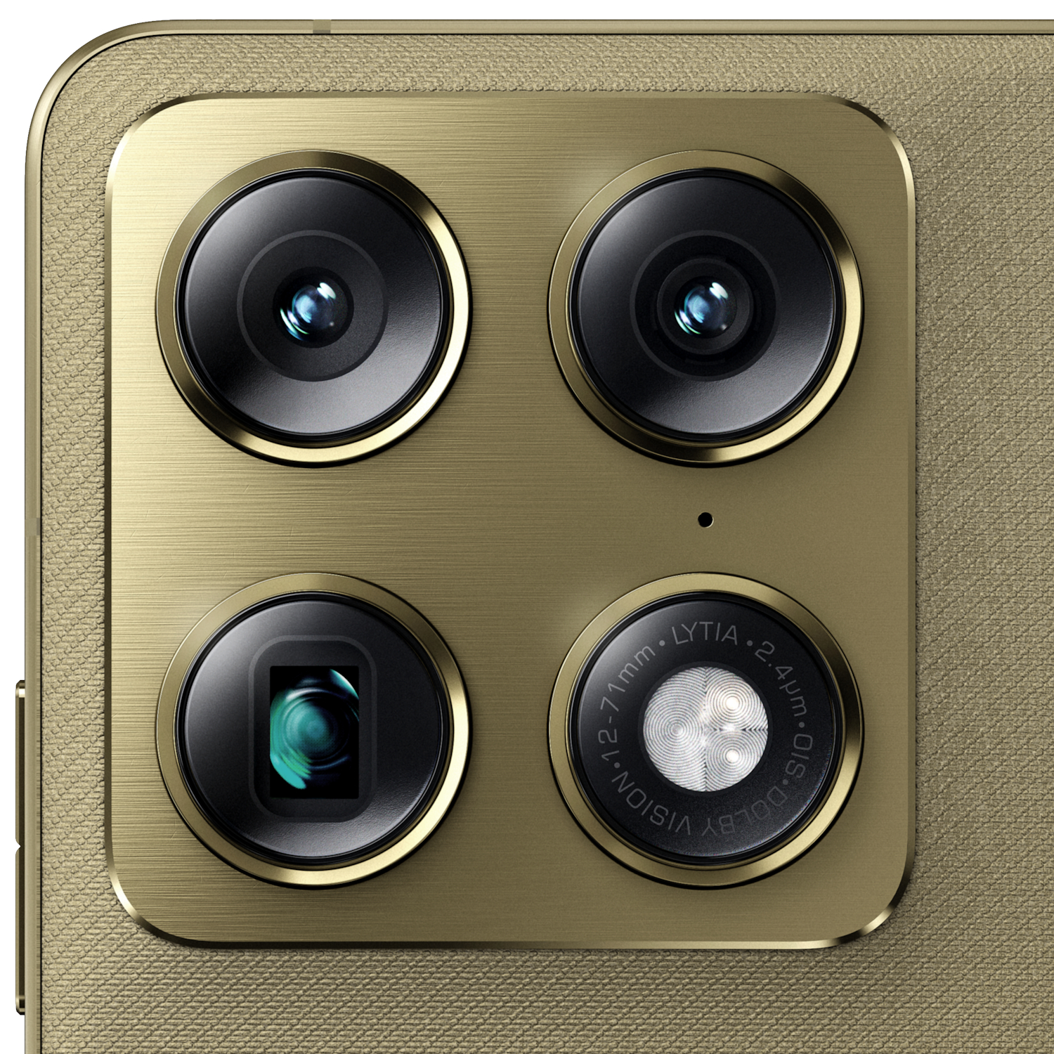 Telefon mobil Dual SIM Motorola Signature, 5G, Octa Core 3.8 GHz, 512 GB + 16 GB RAM, PANTONE Martini Olive - imagine 2