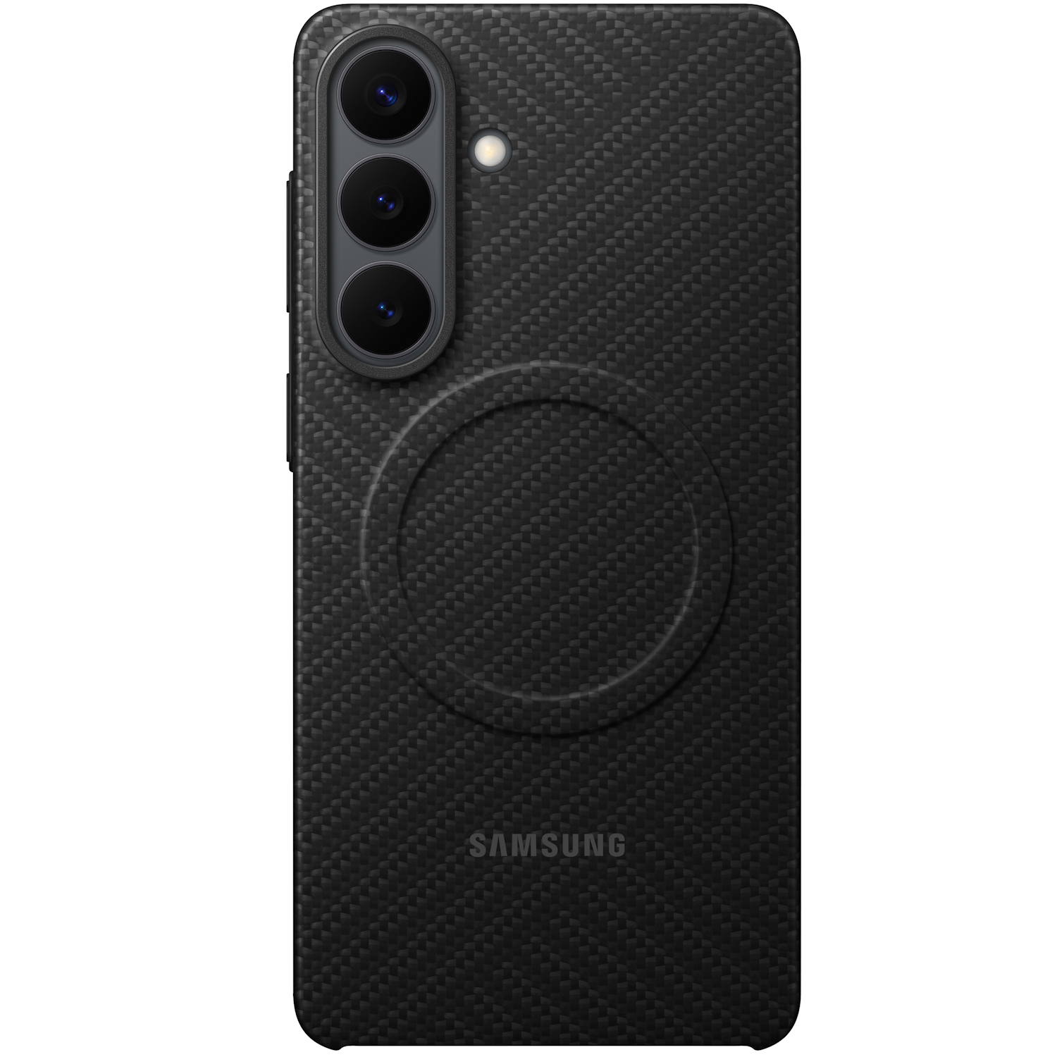 Capac protectie spate Samsung Carbon Magnet Case pentru Galaxy S26 Plus (S947), Black