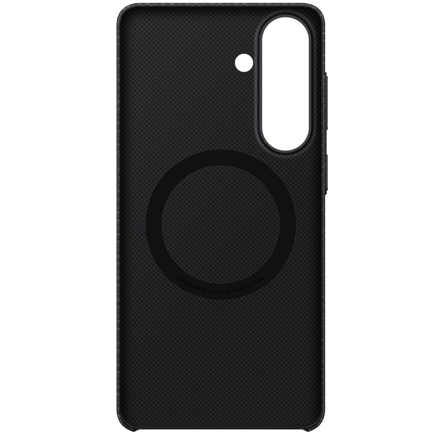 Capac protectie spate Samsung Carbon Magnet Case pentru Galaxy S26 Plus (S947), Black - imagine 5