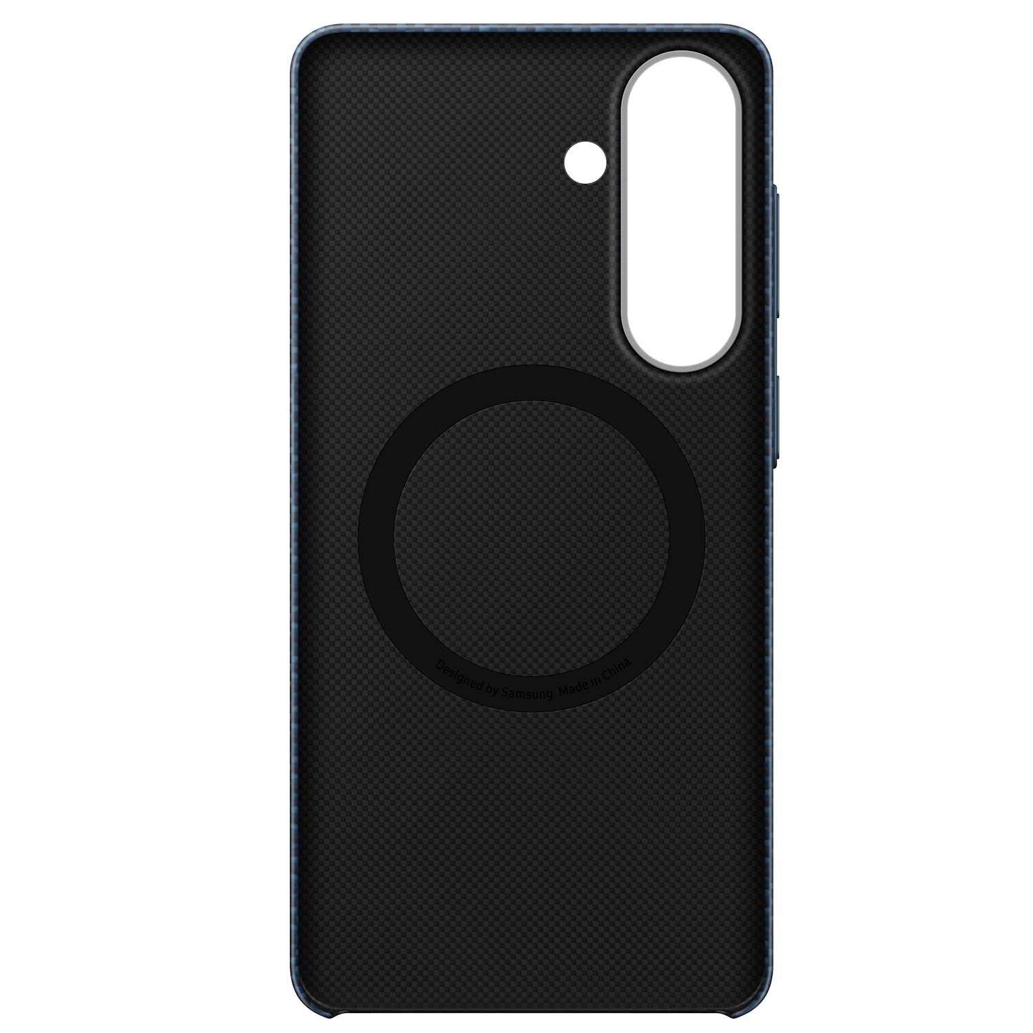 Capac protectie spate Samsung Carbon Magnet Case pentru Galaxy S26 Plus (S947), Blue Violet - imagine 3