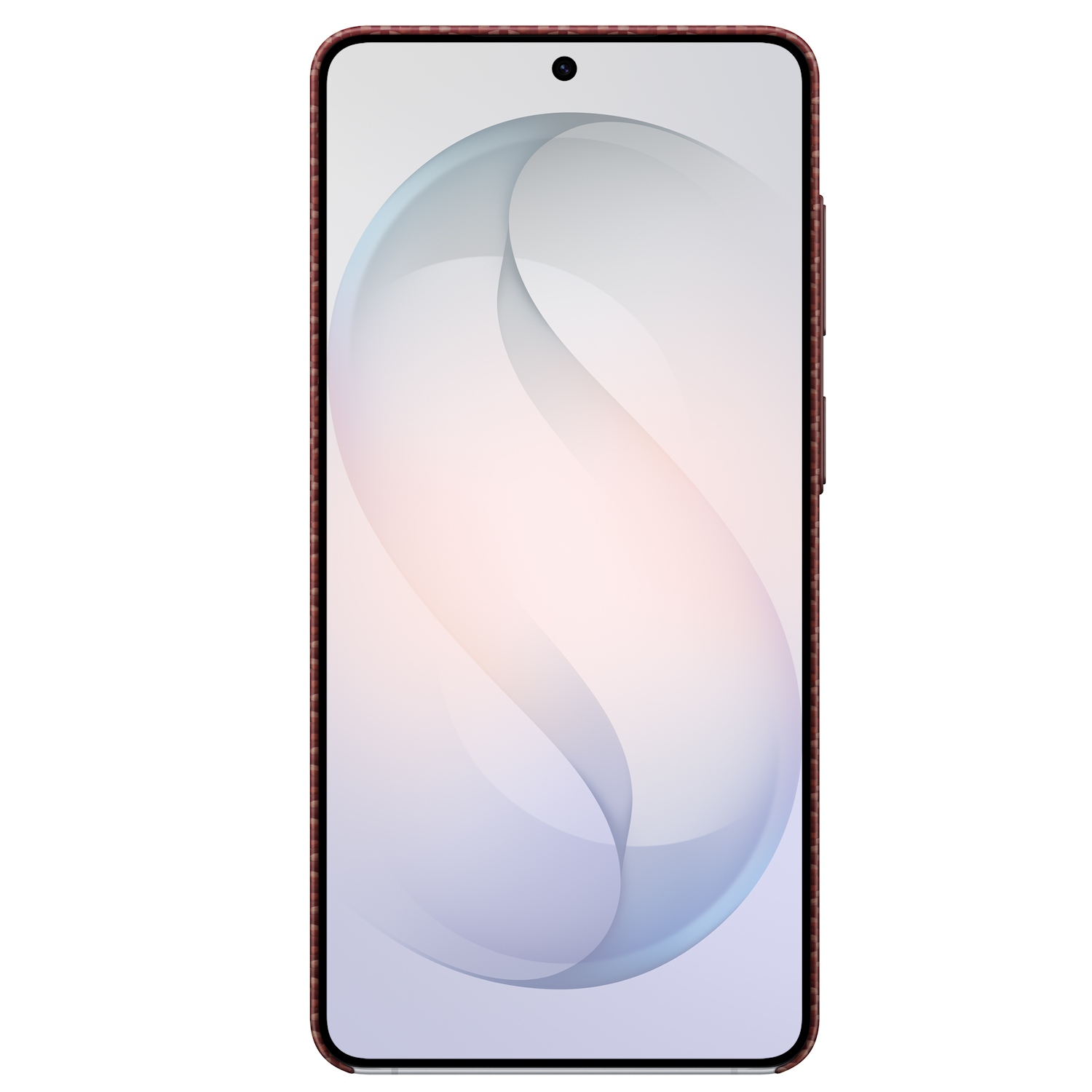 Capac protectie spate Samsung Carbon Magnet Case pentru Galaxy S26 Plus (S947), Coral Red - imagine 2