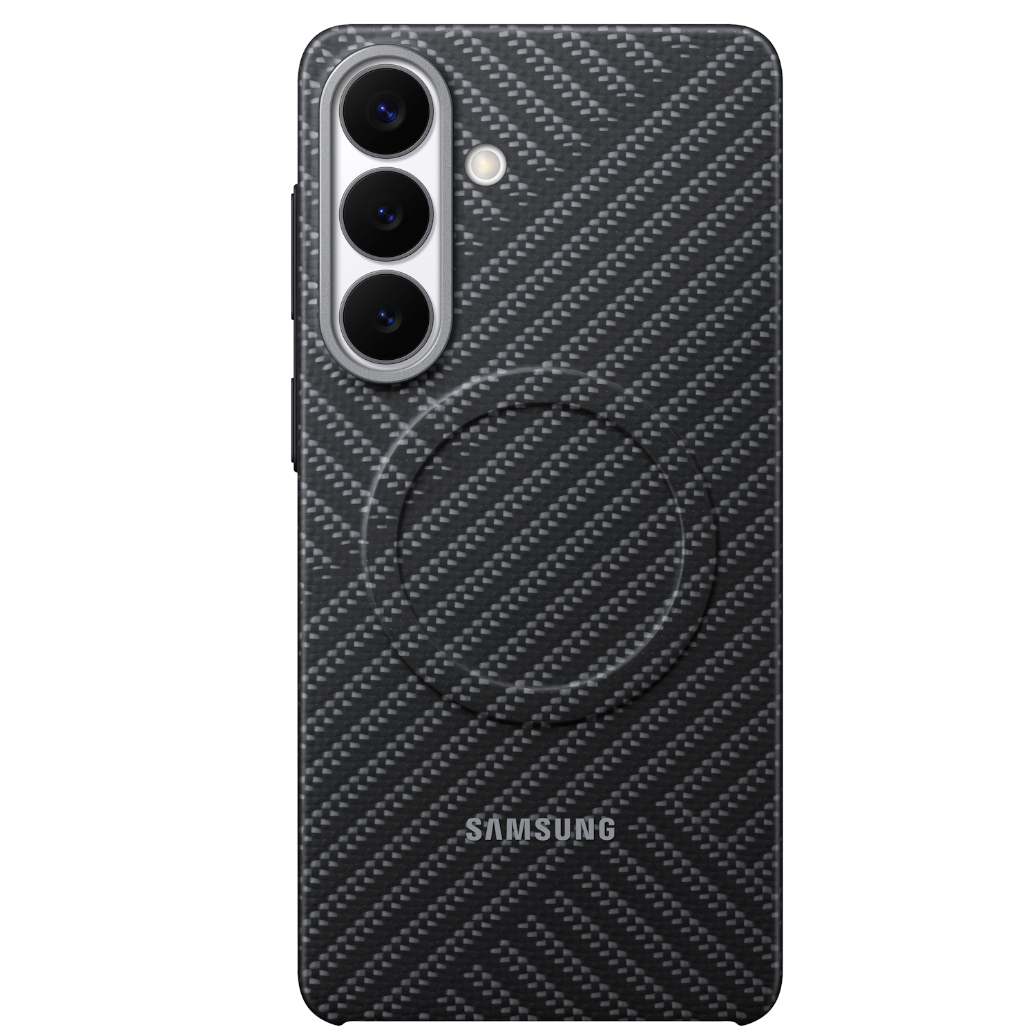 Capac protectie spate Samsung Carbon Magnet Case pentru Galaxy S26 Plus (S947), Gray