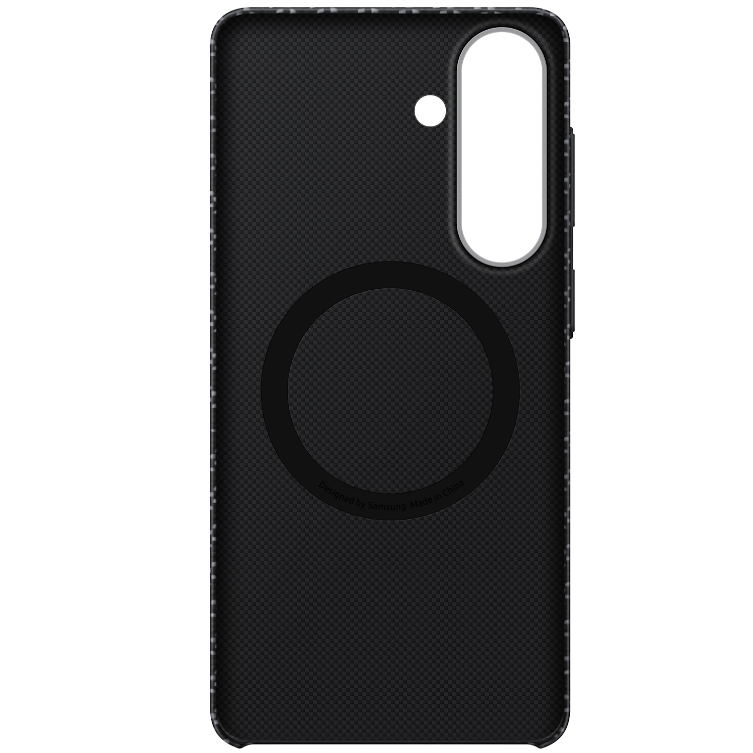 Capac protectie spate Samsung Carbon Magnet Case pentru Galaxy S26 Plus (S947), Gray - imagine 5