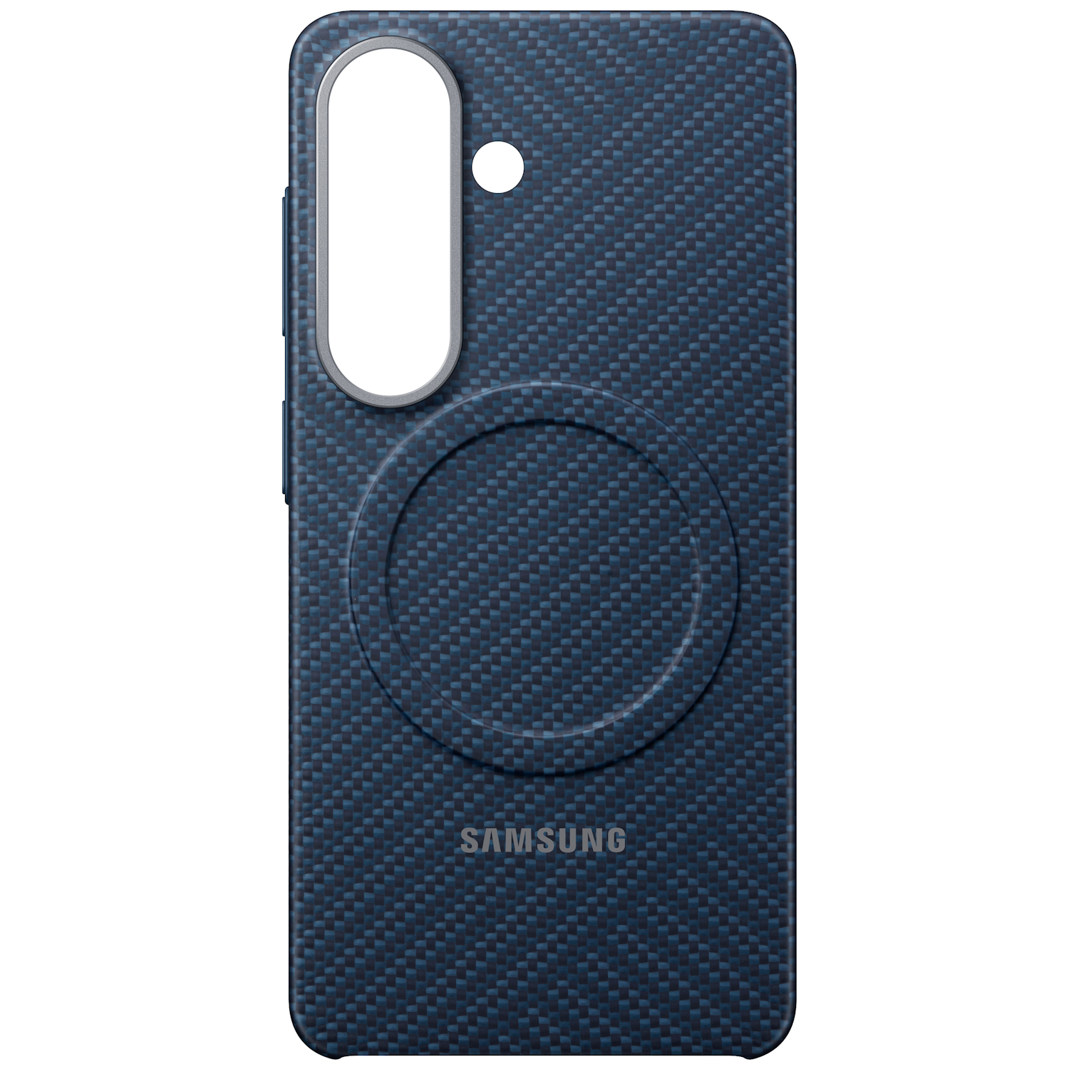 Capac protectie spate Samsung Carbon Magnet Case pentru Galaxy S26 (S942), Blue Violet