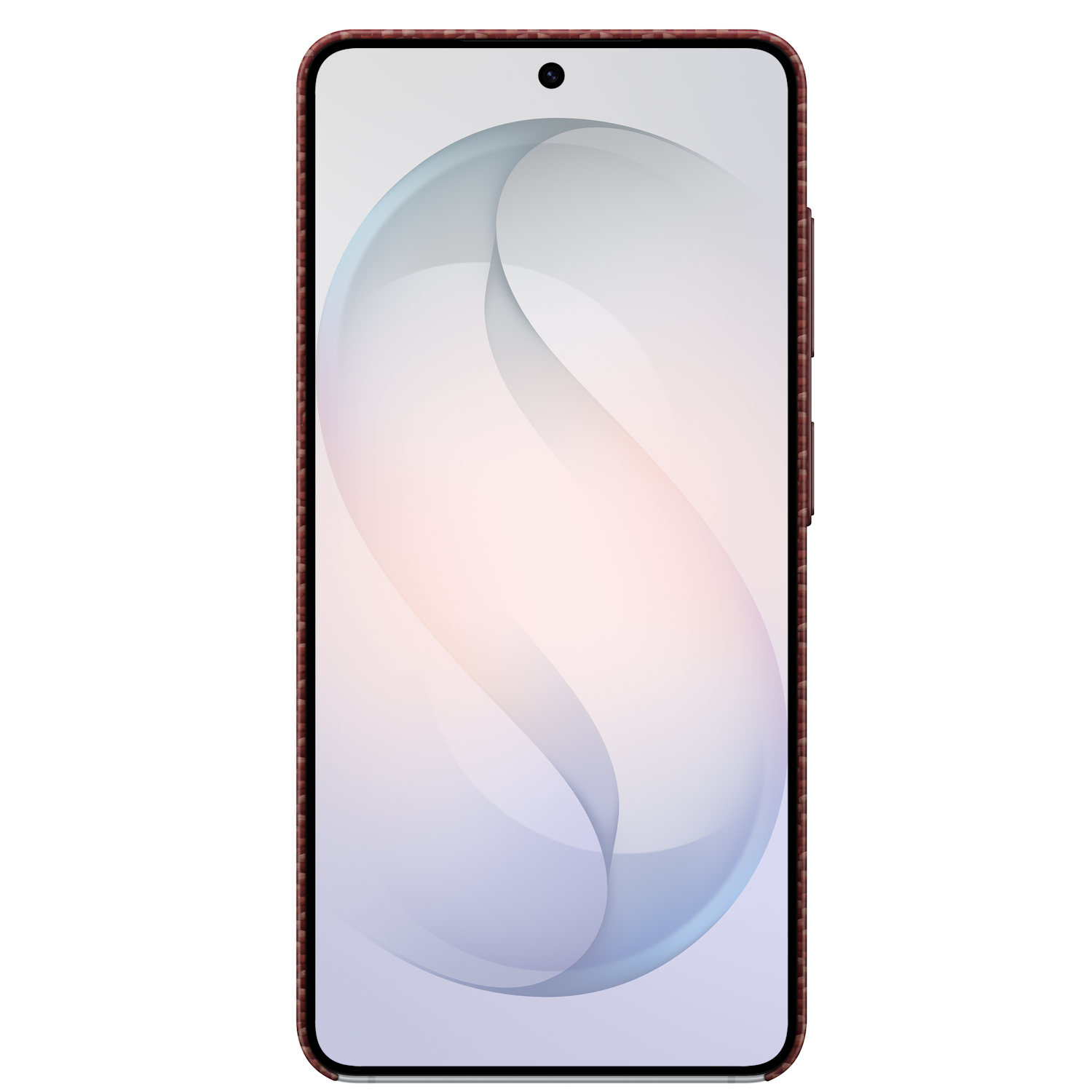 Capac protectie spate Samsung Carbon Magnet Case pentru Galaxy S26 (S942), Coral Red - imagine 3