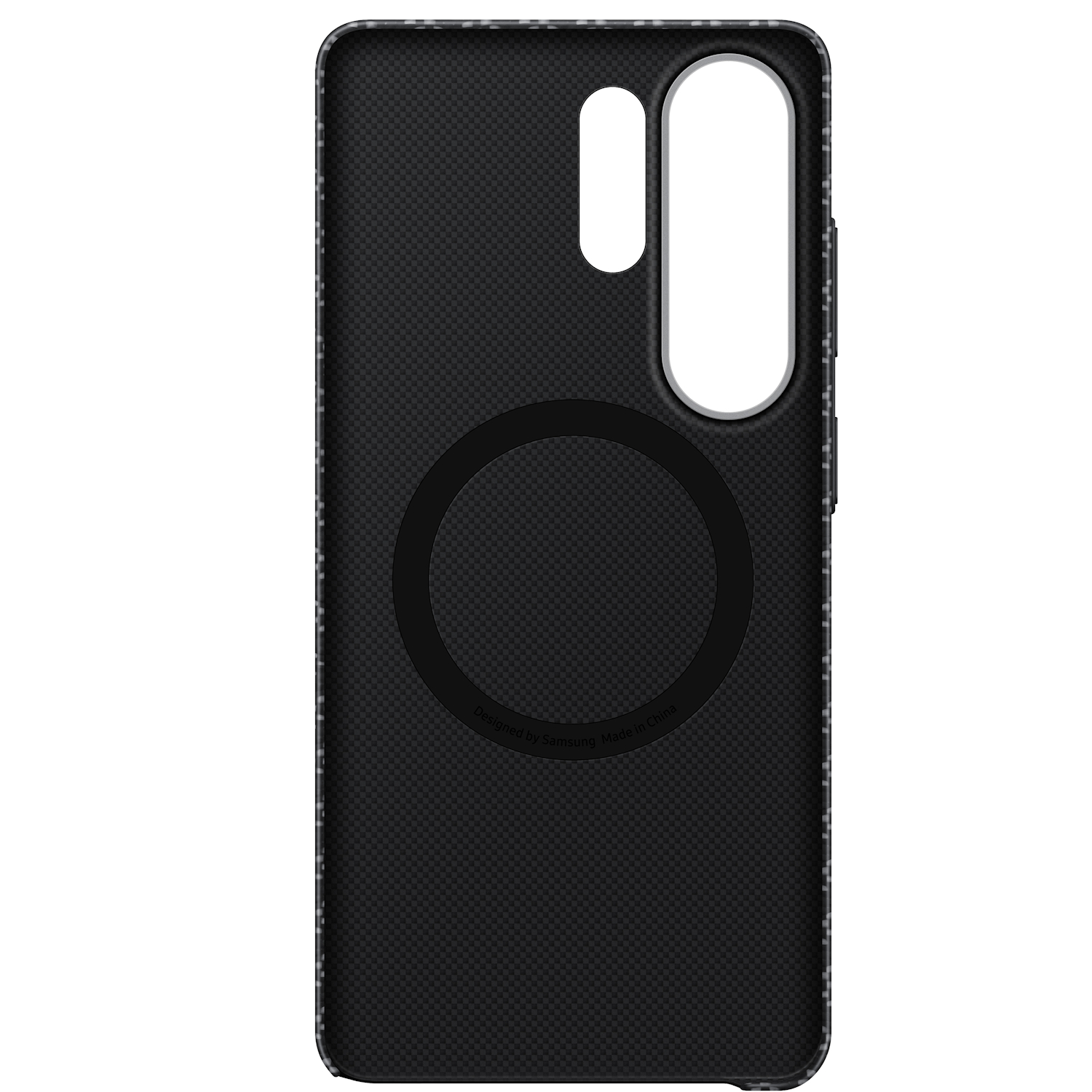 Capac protectie spate Samsung Carbon Magnet Case pentru Galaxy S26 Ultra (S948), Gray - imagine 4