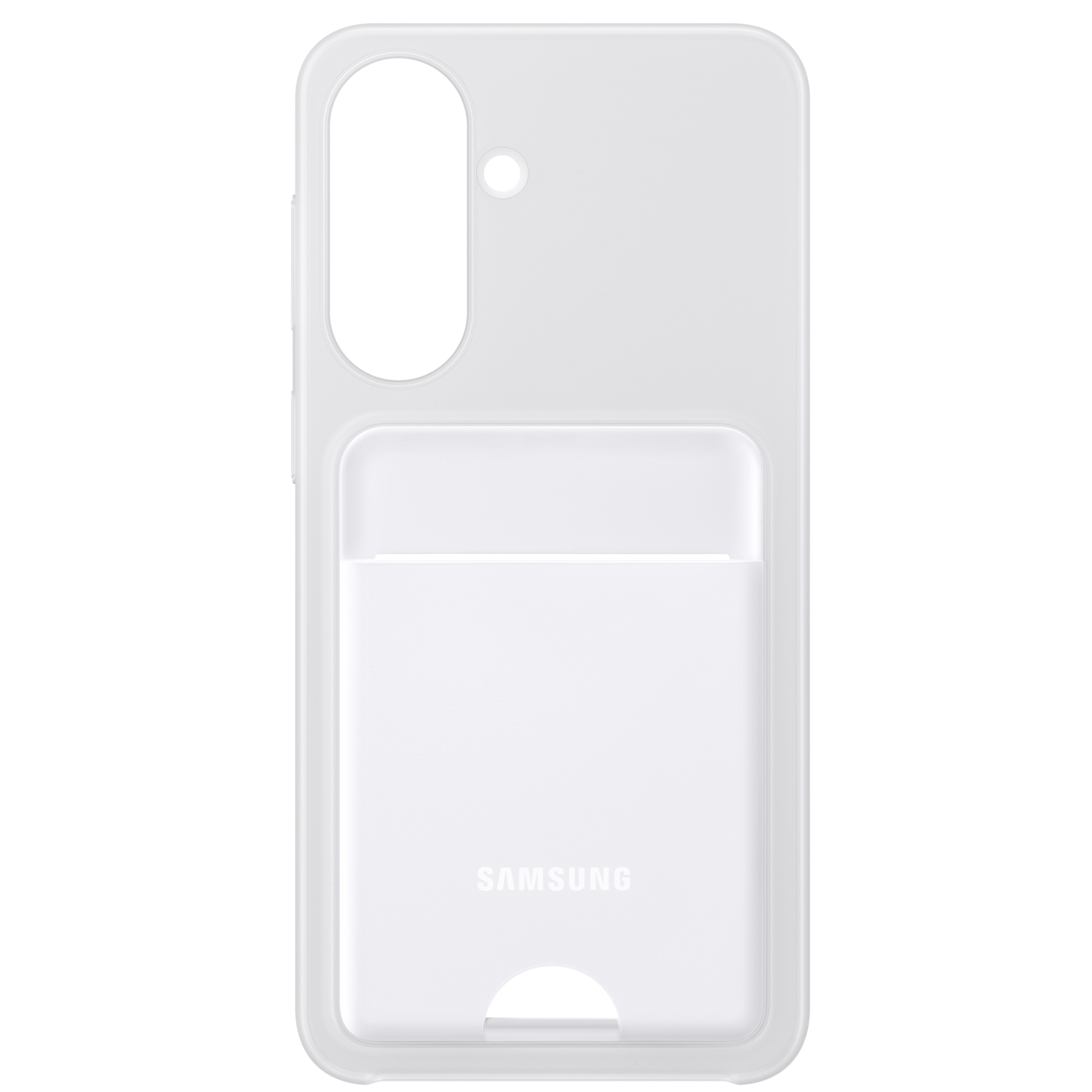 Capac protectie spate Samsung Card Slot Case pentru Galaxy A57 (A576), Light Gray