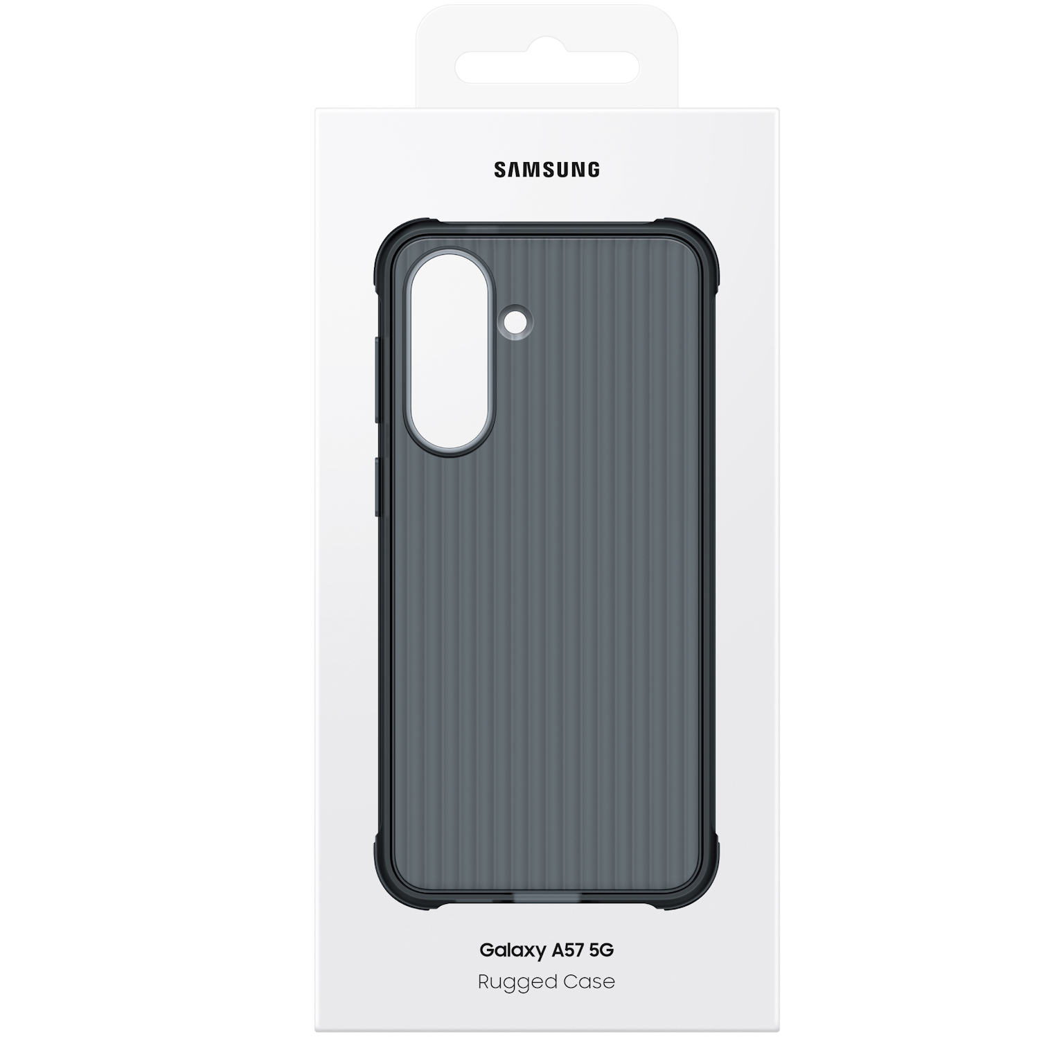 Capac protectie spate Samsung Rugged Case pentru Galaxy A57 (A576), Black - imagine 6