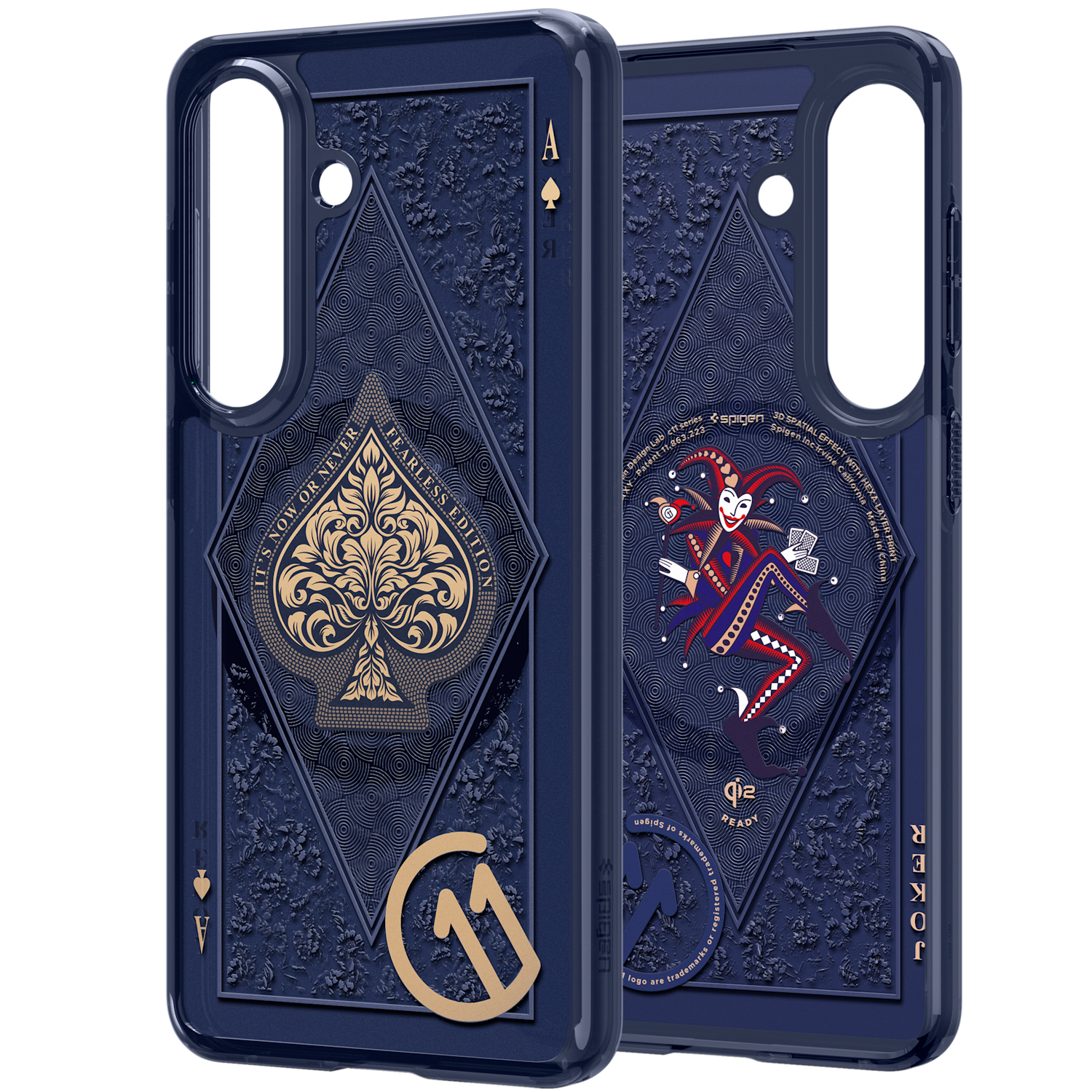 Capac protectie spate Samsung Spigen - Magnet Case (Fearless) pentru Galaxy S26 (S942), Navy - imagine 4