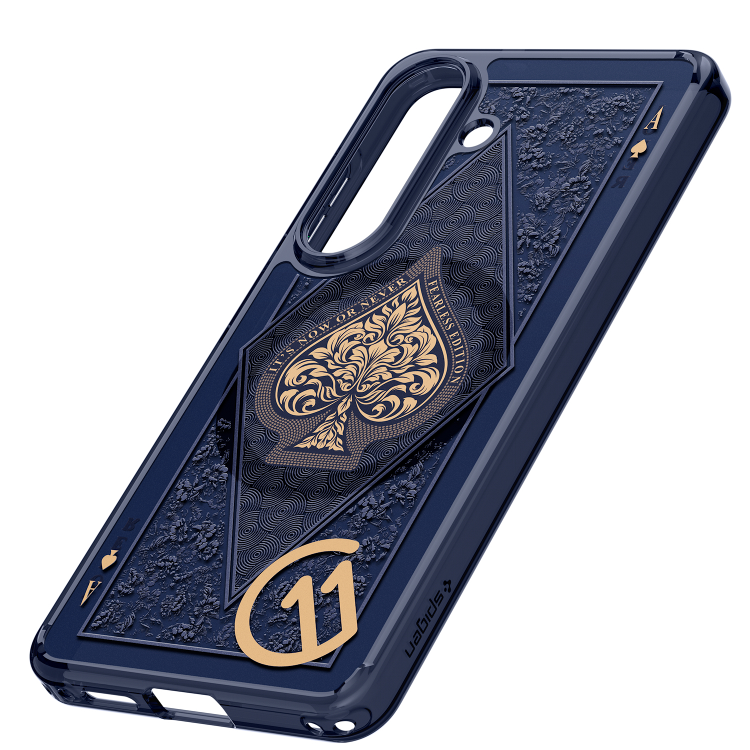 Capac protectie spate Samsung Spigen - Magnet Case (Fearless) pentru Galaxy S26 (S942), Navy - imagine 3