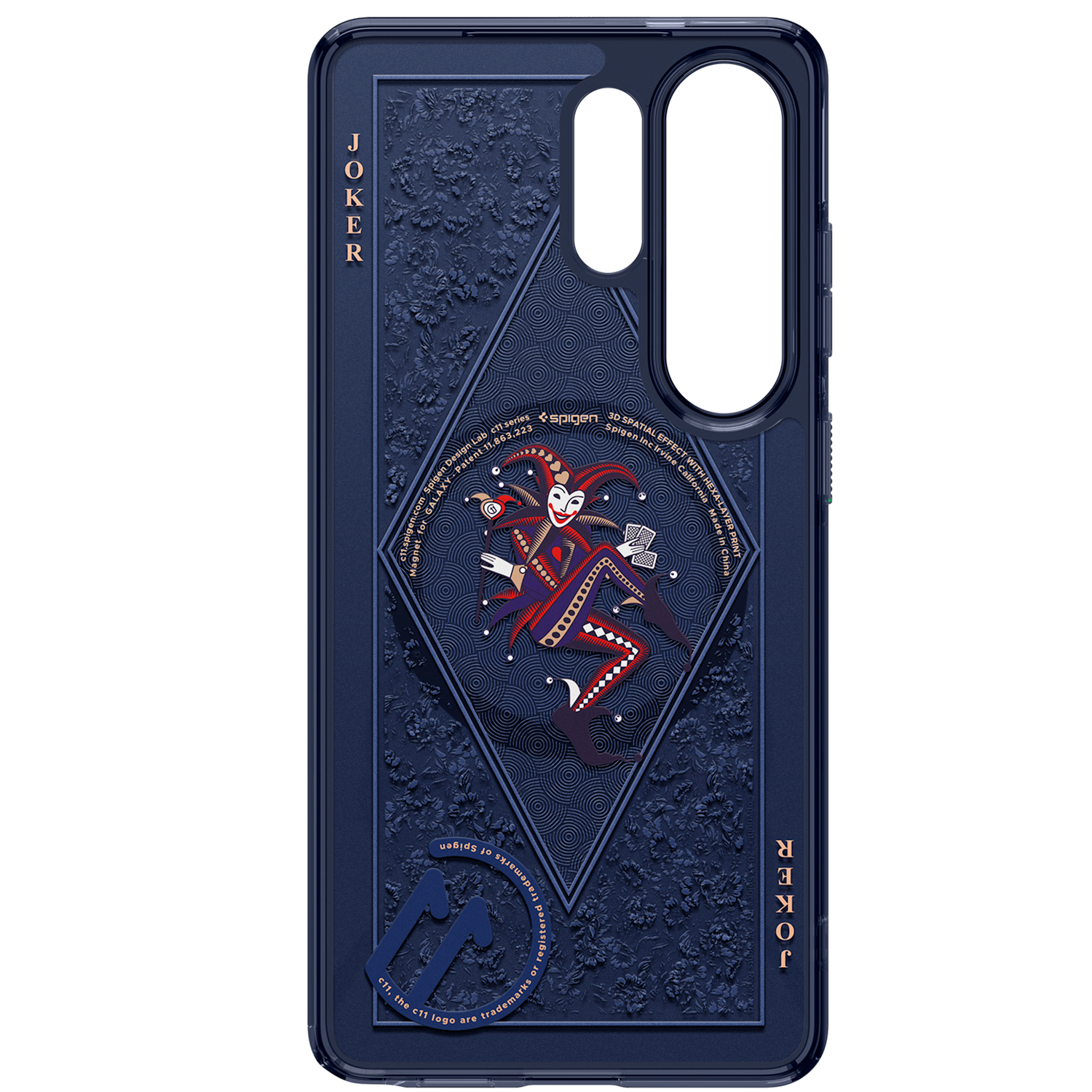 Capac protectie spate Samsung Spigen - Magnet Case (Fearless) pentru Galaxy S26 Ultra (S948), Navy