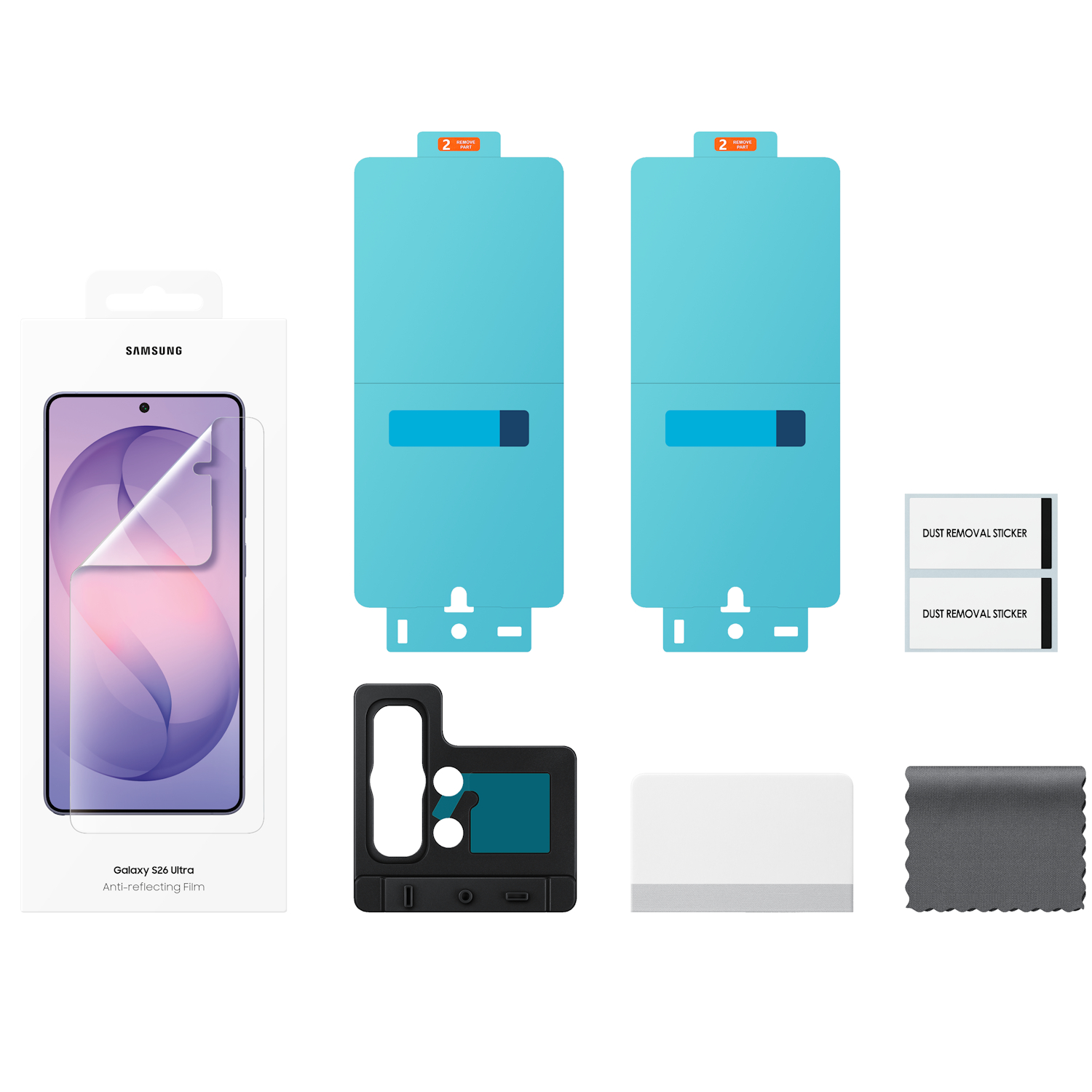 Folie de protectie ecran Samsung Anti-reflecting Film pentru Galaxy S26 Ultra (S948), Transparent - imagine 3