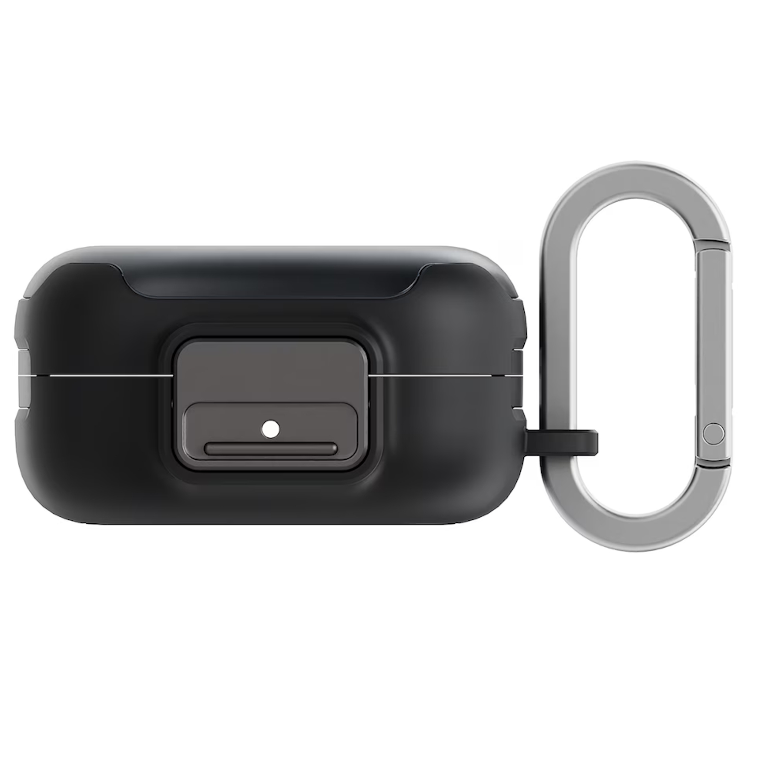 Husa de protectie Samsung Clip Case pentru Galaxy Buds 4 / Buds 4 Pro, cu carabina - Black - imagine 3