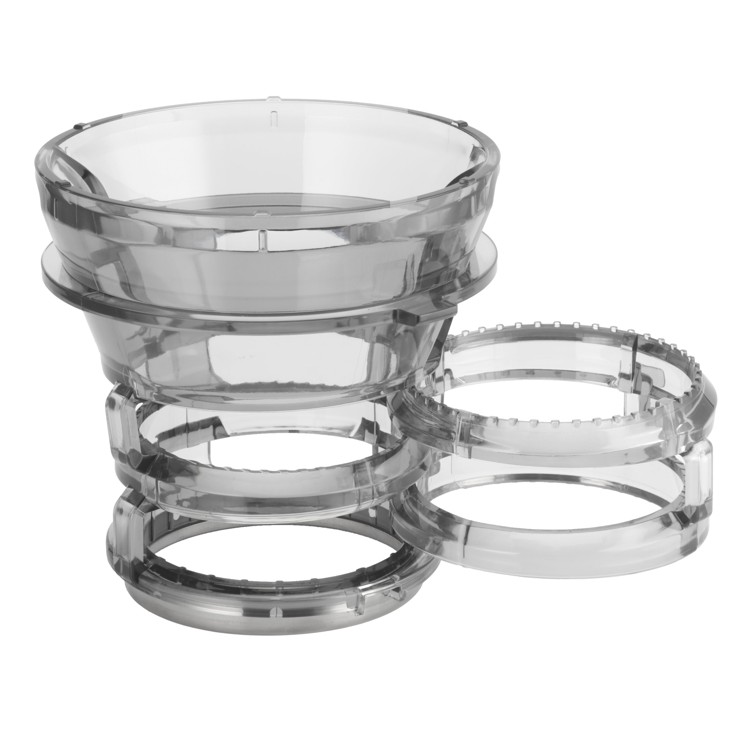 Storcator de fructe Vivax SJ-300B Slow Juicer, prin presare lenta la rece, putere 300W, capacitate 0.8L, Functie Reverse, anti-Picurare, Negru - imagine 3