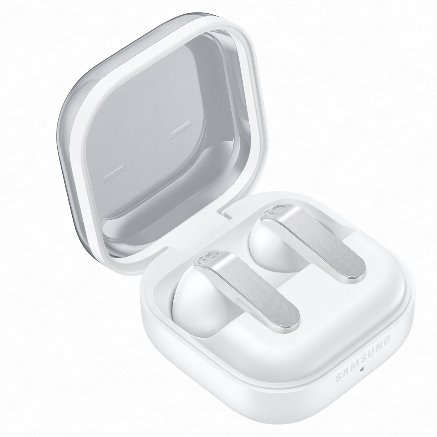 Casti Bluetooth Stereo Samsung Galaxy Buds 4, SM-R540N White - imagine 2