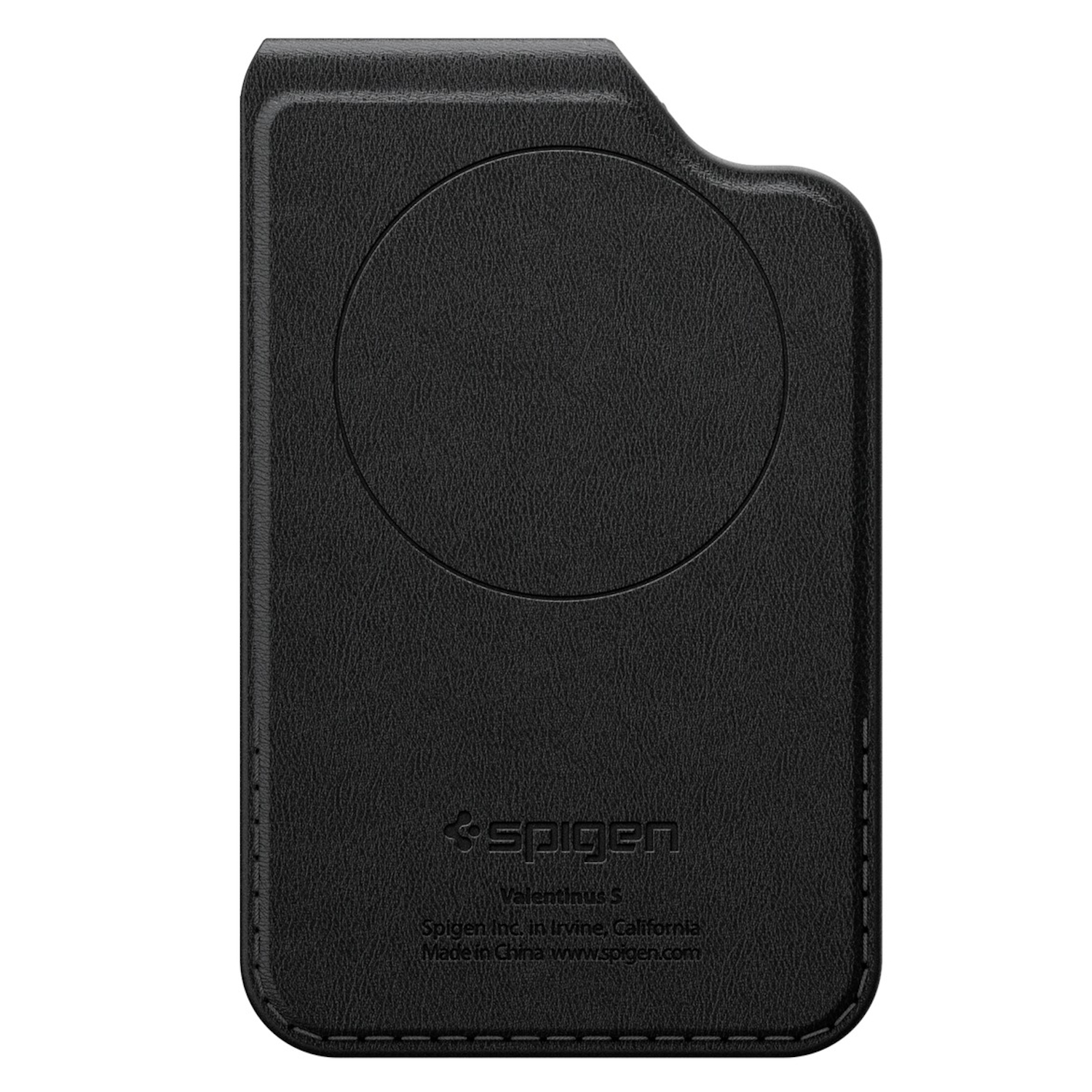 Husa portofel magnetic pentru carduri Spigen - Magnet Card Wallet, Universal, Black - imagine 5